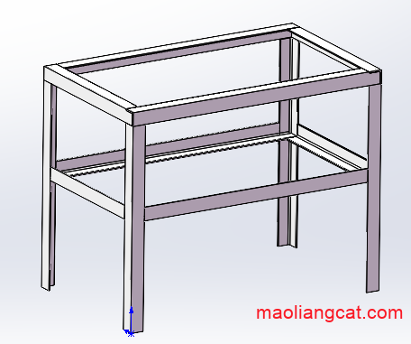 如何使用solidworks结构焊接模块画钢结构件