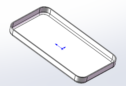 solidworks背部凹凸不平的手机保护壳建模教程