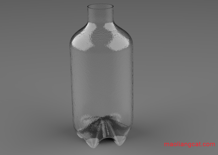 如何使用solidworks方程式驱动的曲线画矿泉水瓶三维