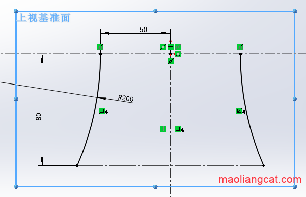solidworks绘制马鞍形曲面零件的实例教程