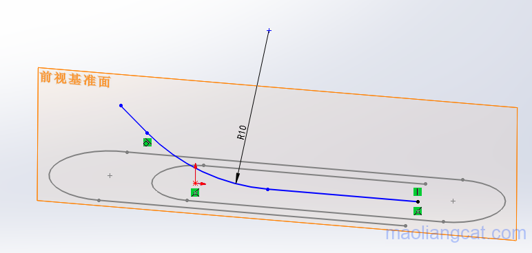 sw投影曲线